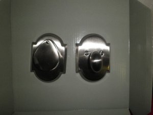 AIW 805NC-VB PREMIUM SINGLE CYLINDER DEADBOLT STAINLESS NICKLE (NEW)