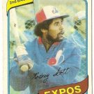 RODNEY SCOTT "Montreal Expos" 1980 #712 Topps Baseball Card