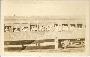 WORLD WAR l Post Card, Sailors On Their Way To Panama