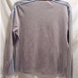 LEE SPORT Womens Gray W/Blue Stripes Sweatshirt, Size: Medium, NWT