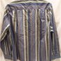 LEE Womens Blue Stripe Easy Fit Shirt, SZ (PL), NWT