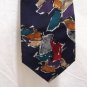 TOWNCRAFT 100% Polyester Multi/Colored Print Tie