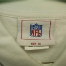 NFL VF Imagewear Mens XL WHT Polo Shirt,BLK/Grey Collar, NWT NFL VF Imagewear Mens XL WHT Polo Shirt,BLK/Grey Collar, NWT
