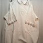 NFL VF Imagewear Mens XL WHT Polo Shirt,BLK/Grey Collar, NWT