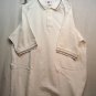 NFL VF Imagewear Mens XL WHT Polo Shirt,BLK/Grey Collar, NWT