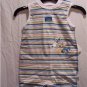 BABY HEALTHTEX Blue Stripe Romper, Size: 6-9 Months, NWT