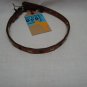 OLD NAVY LEATHER Dog Collar, Size: Small, NWOT