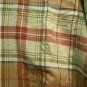 NAUTICA~Mens S/S Shirt~Size L~Brn/Rust/Beige/Grn Stripe