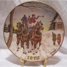 GORHAM-DOM MINGOLLA 1976 CHRISTMAS PLATE