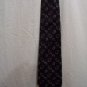 SABATINI Black,Gray,Red,White 100% Polyester Neck-Tie