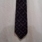 SABATINI Black,Gray,Red,White 100% Polyester Neck-Tie