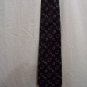SABATINI Black,Gray,Red,White 100% Polyester Neck-Tie