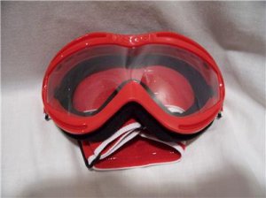 WSGG Youth Red Racing Goggle, Off-Road Competition Goggles