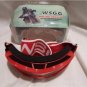 WSGG Youth Red Racing Goggle, Off-Road Competition Goggles