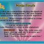MIGHTY MORPHIN Power Rangers Card #2 Ninja Finals