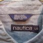 NAUTICA Sky Blue BUTTON-FRONT SHIRT, Size: Large