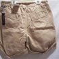 BILL BLASS Womens SZ (8) Beige Jean Cuffed Shorts, NWT