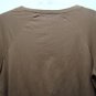 ONQUE CASUALS Womens Brown Stretch Top (Size M) NWT
