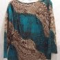 SARA STUDIO Women's Multi Color Top, SZ (Small),NWT