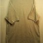 NFL VF Imagewear Mens X-Large Gray Polo Shirt, Blue/White Collar, NWT