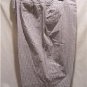 EVAN-PICONE Women's Size (10P) Gray Striped Shorts, NWT