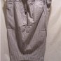 EVAN-PICONE Women's Size (10P) Gray Striped Shorts, NWT