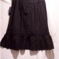 CHAPS Women's Black Tier Skirt, Size: 8, NWT
