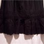 CHAPS Women's Black Tier Skirt, Size: 8, NWT