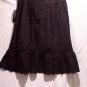 CHAPS Women's Black Tier Skirt, Size: 8, NWT
