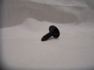 Universal Black Plastic Shield Retainer (25 Qty) NIB