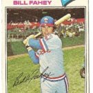BILL FAHEY "Texas Rangers" 1977 #511 Topps Baseball Card