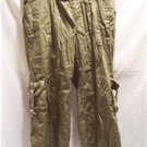 TM Style MATERNITY Green Capri, Sz S