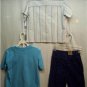 BUSTER BROWN Boy's Short/Shirts Set, Sz 3T,NWT(stripes)