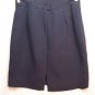 GUESS COLLECTION Women's Navy Blue Lined Skirt, Size: 8, Pre-Owned