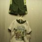 BUSTER BROWN Boy's Shorts/T-shirt Set, Size: 2T, NWT