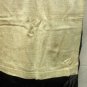 HAGGAR Mens Large, Bone Print Polo Shirt NWT