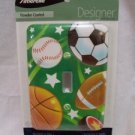 AMERELLE Powder Coated Steel Athletic Switchplate, NIP