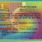 MIGHTY MORPHIN Power Rangers Card #65 Triceratops Dinoz