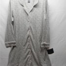 LIZ CLAIBORNE Womens Gray Night Sleep-shirt, (Medium 10/12) Cotton/Polyester, NWT LIZ CLAIBORNE Womens Gray Night Sleep-shirt, (Medium 10/12) Cotton/Polyester, NWT