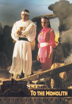 MIGHTY MORPHIN Power Rangers Fleer '95 Ultra Card #87 To The Monolith