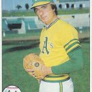PETE BROBERG "Oakland A's" 1979 #578 Topps Baseball Card