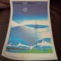 6 Vintage 1972 Munich Olympic games Placemats Antik Prints / B.C. Comics
