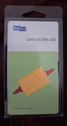 QUICKUTZ We R Memory Keepers 2-Inch by 2-Inch Die, Corn-on-The-Cob KS-0558