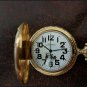 ARNEX Quartz Pocket Watch Train Cover Great Condition