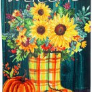 Evergreen Flag Double Sided Welcome Flag Garden Boots Garden Suede Flag Outdoor