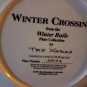 Winter Rails Winter Crossing from The Plate Collection by Ted Xaras #3853