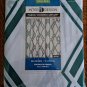 InterDesign Decorative Geometric Pattern Fabric Shower Curtain - 72" x 72"