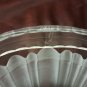 Mikasa Winter Dreams Crystal Glass Bowl Handle Basket Platter 9-1/2â