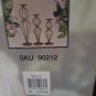 Home Decor Collection Antique Pillar Holders Set Of 3 NIB