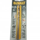 DEWALT Drill Bit, Pilot Point, Industrial Cobalt Alloy Steel, 1/4-Inch (DWA1216) DEWALT Drill Bit, Pilot Point, Industrial Cobalt Alloy Steel, 1/4-Inch (DWA1216)